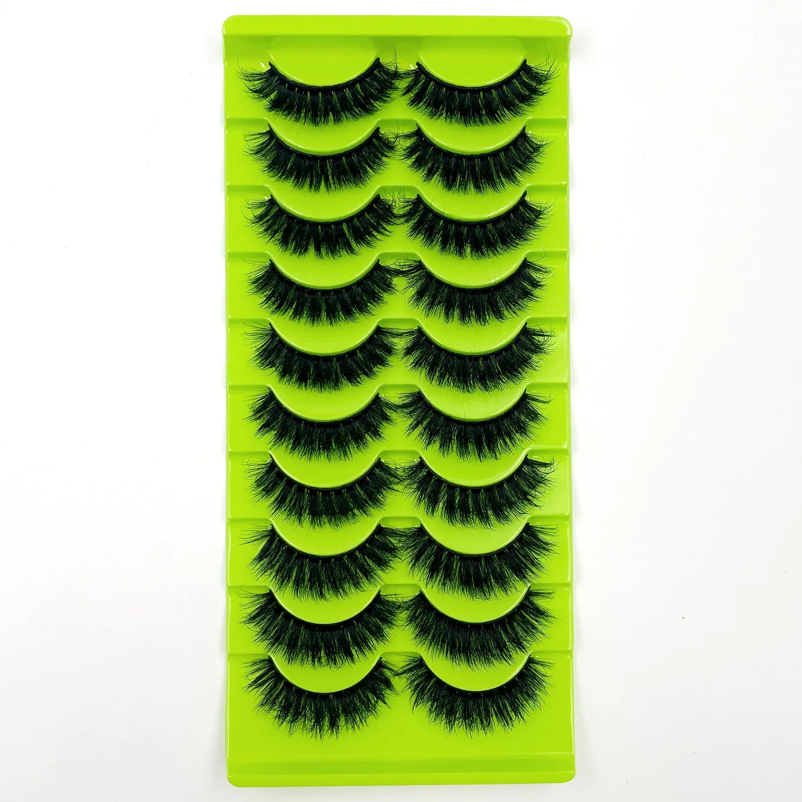 10 Pairs 8D Mink Lashes – Natural & Dramatic Volume False Eyelashes