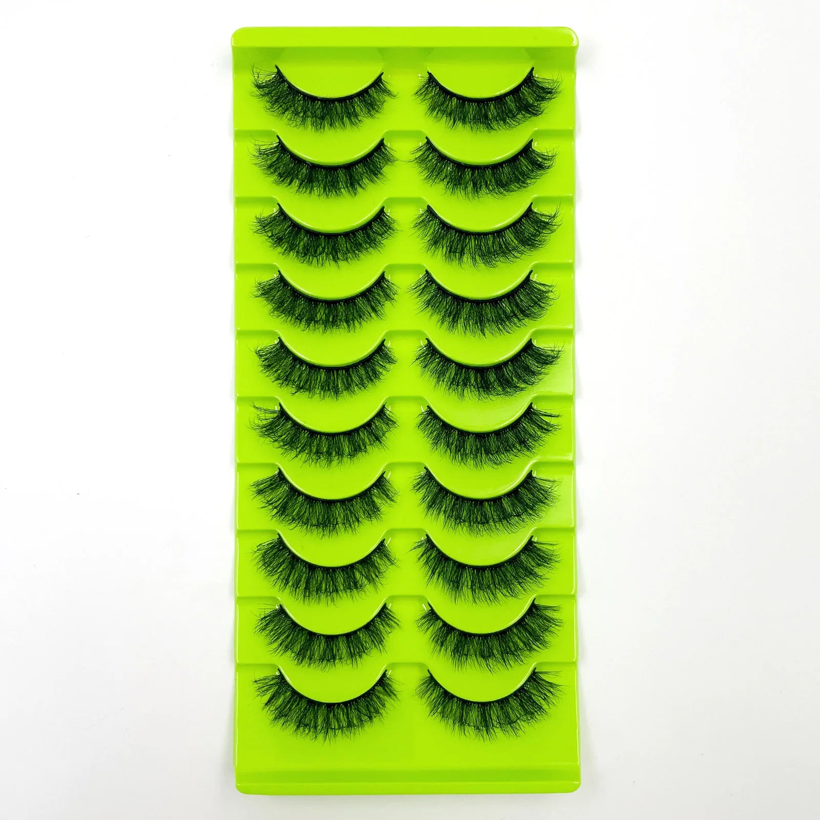 10 Pairs 8D Mink Lashes – Natural & Dramatic Volume False Eyelashes