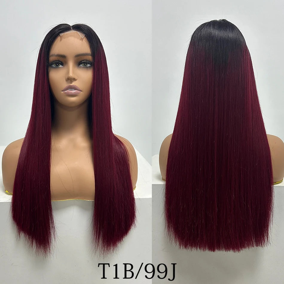 100% Raw Donor Hair Bone Straight Lace Wig 300 Density Double Drawn HD Lace Closure Wig Glueless Wear And Go