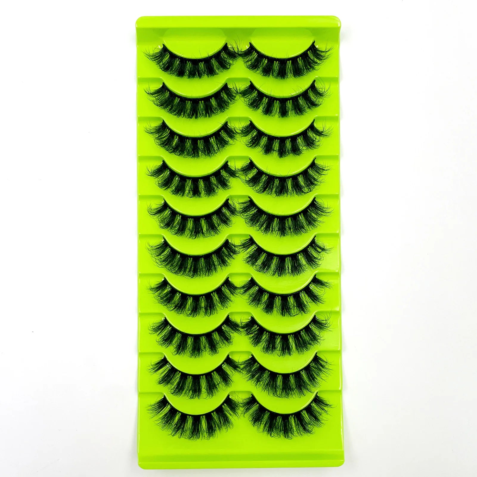 10 Pairs 8D Mink Lashes – Natural & Dramatic Volume False Eyelashes