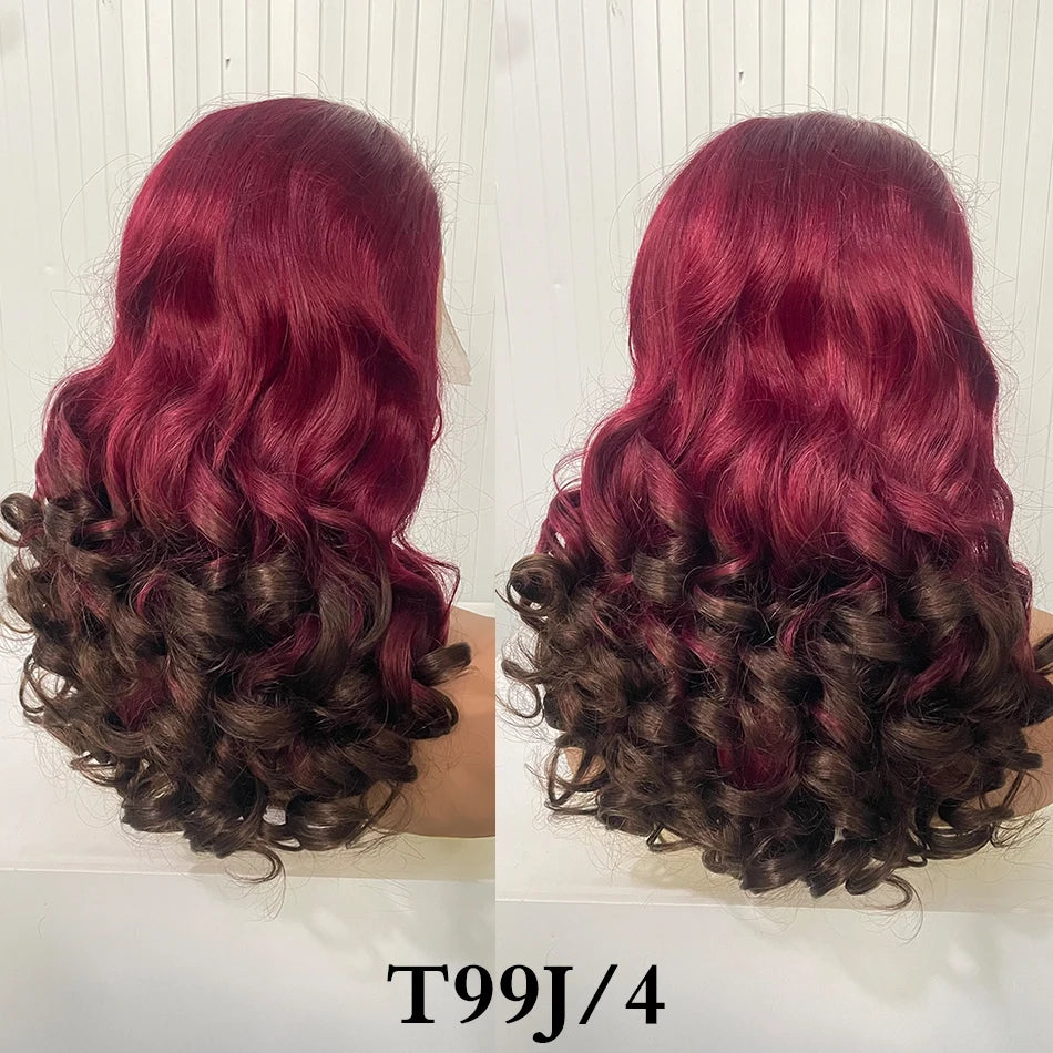 100% Vietnamese Super Double Drawn Bone Curly Wigs Transparent Lace Frontal Wig