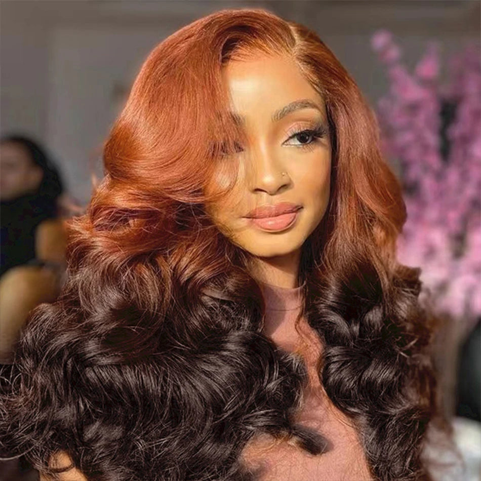 100% Vietnamese Super Double Drawn Bone Curly Wigs Transparent Lace Frontal Wig