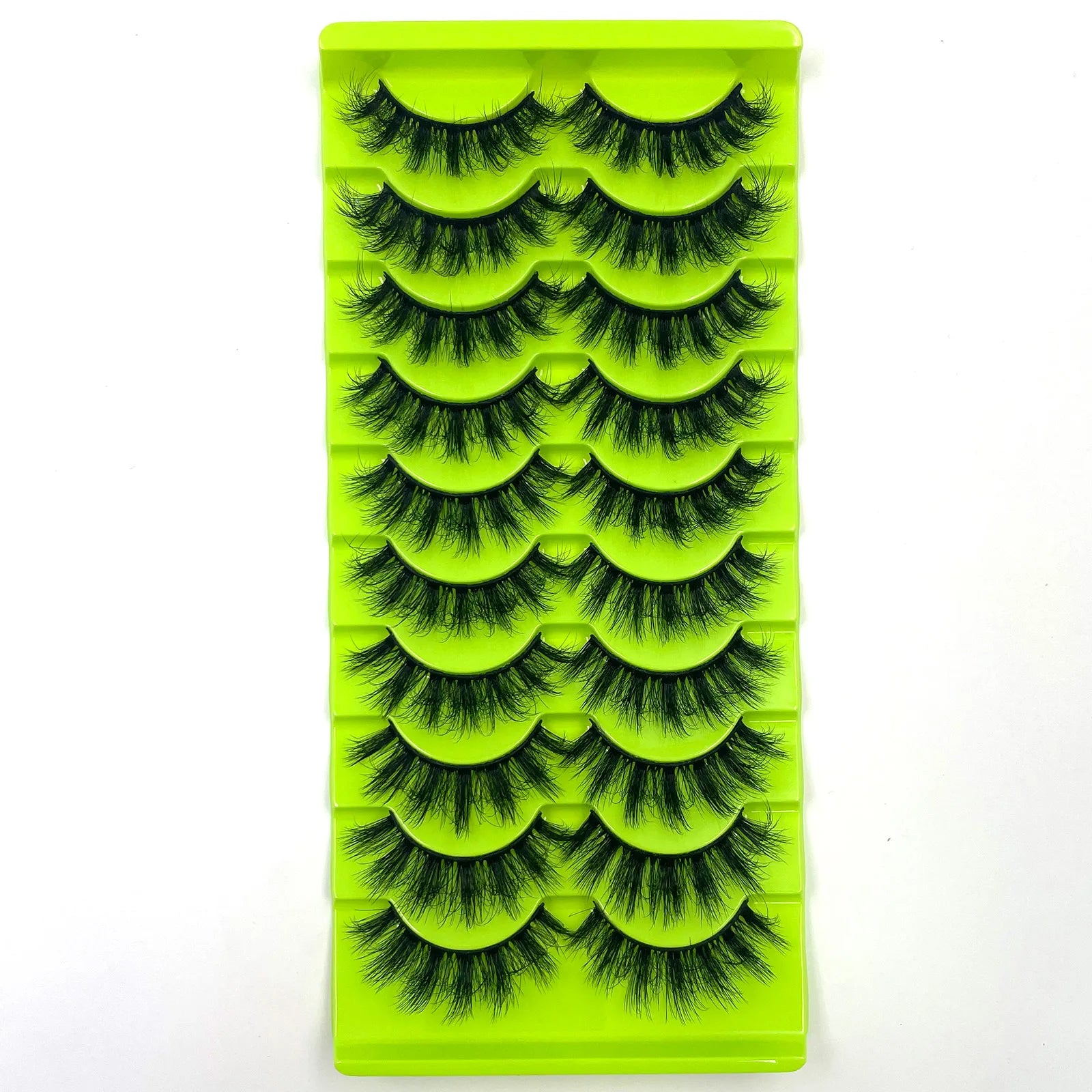 10 Pairs 8D Mink Lashes – Natural & Dramatic Volume False Eyelashes