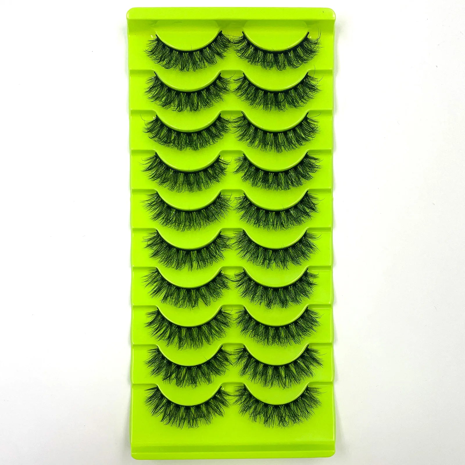 10 Pairs 8D Mink Lashes – Natural & Dramatic Volume False Eyelashes